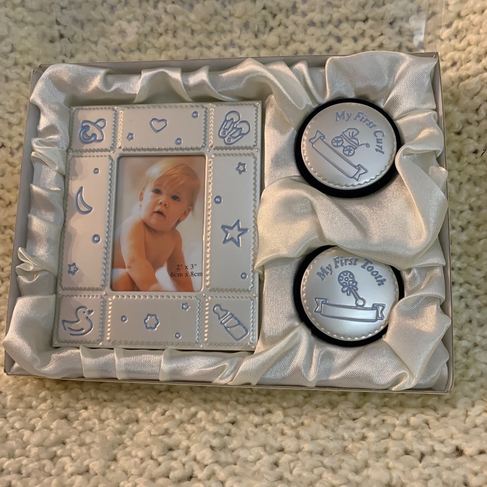 New Baby 3 piece keepsake.
